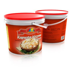 SLONECZNE POLE Kapusta kiszona 3kg wiadro